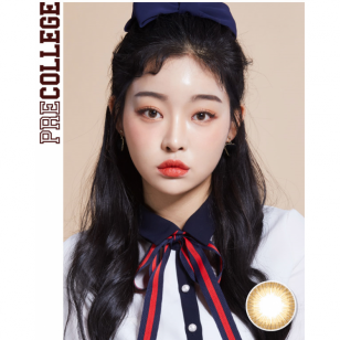 Lens-Town Precollege Brown(月拋)